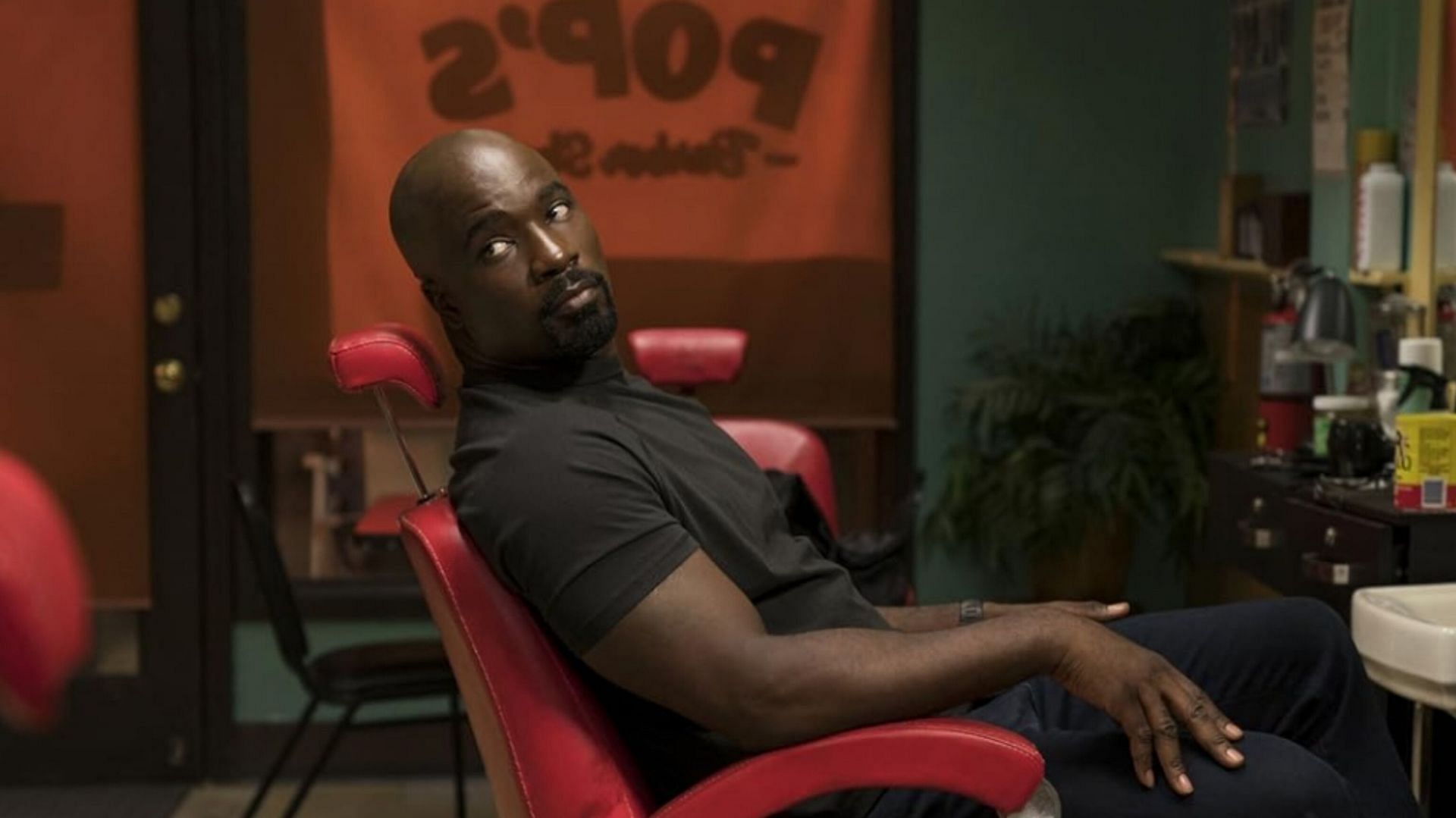 Mike Colter in Luke Cage (photo by David Lee/Netflix) 