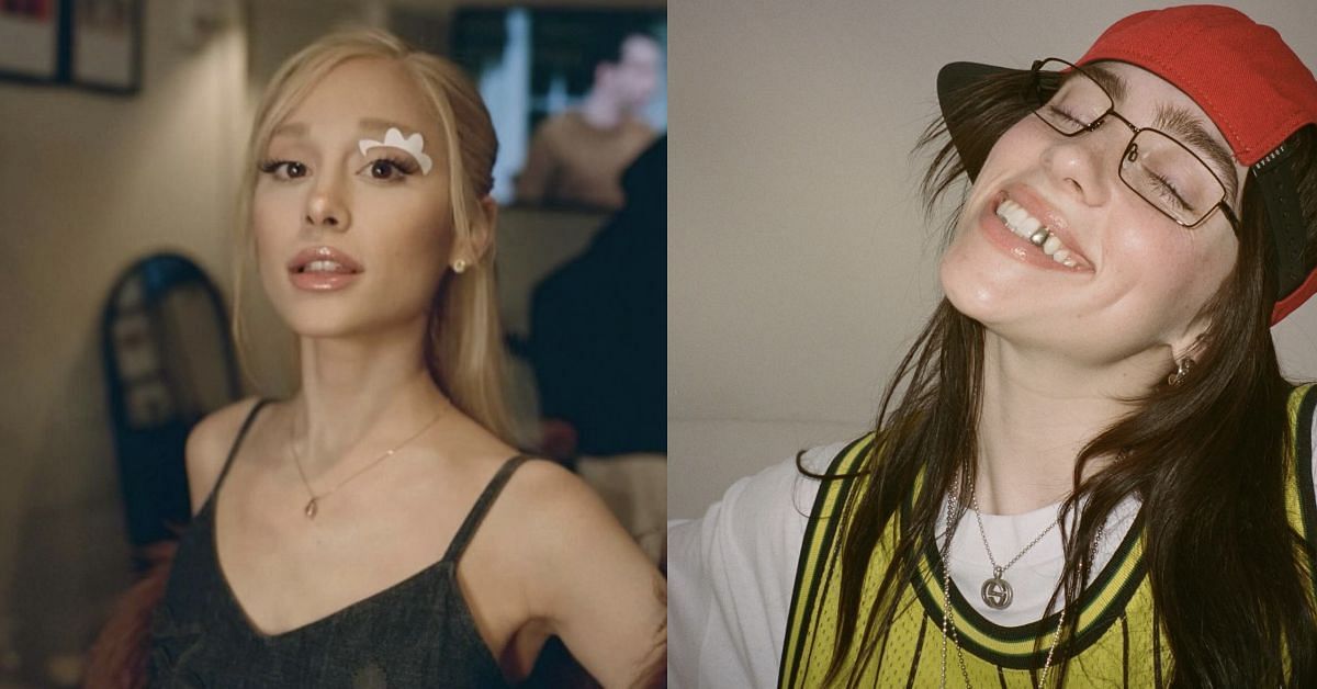 Ariana Grande - Left, Billie Eilish - Right (Images via Instagram/@arianagrande @billieeilish)