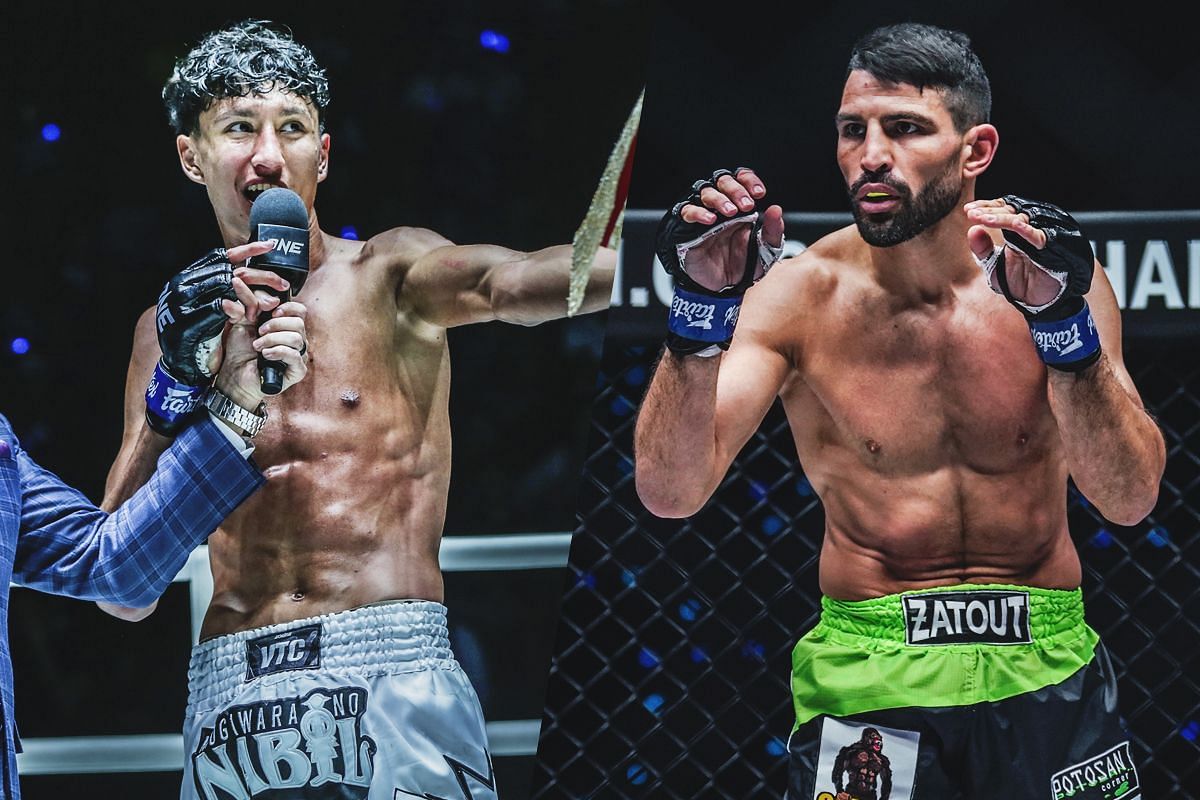 Nabil Anane (L) credits Mehdi Zatout (R) for shaping him as a fighter. -- Photo by ONE Championship