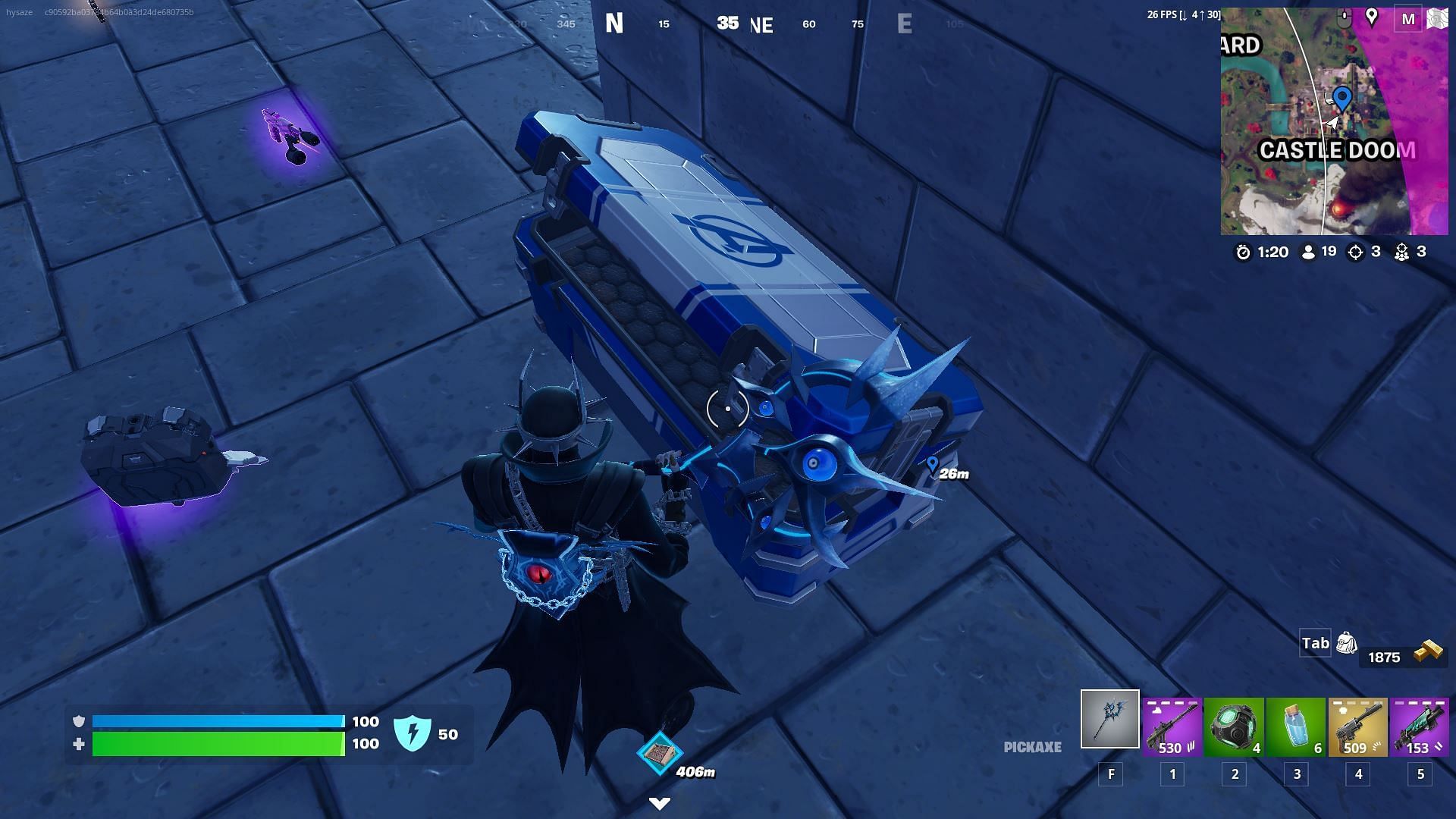 Avengers Chest in Fortnite (Image via Epic Games)