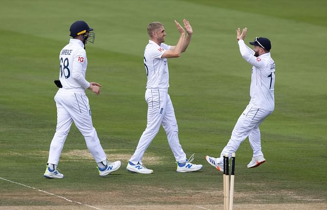 [Watch] Playing his first Test in 3 years, Olly Stone claims 2 wickets in 1 over on Day 2 of 2nd ENG vs SL 2024 Test