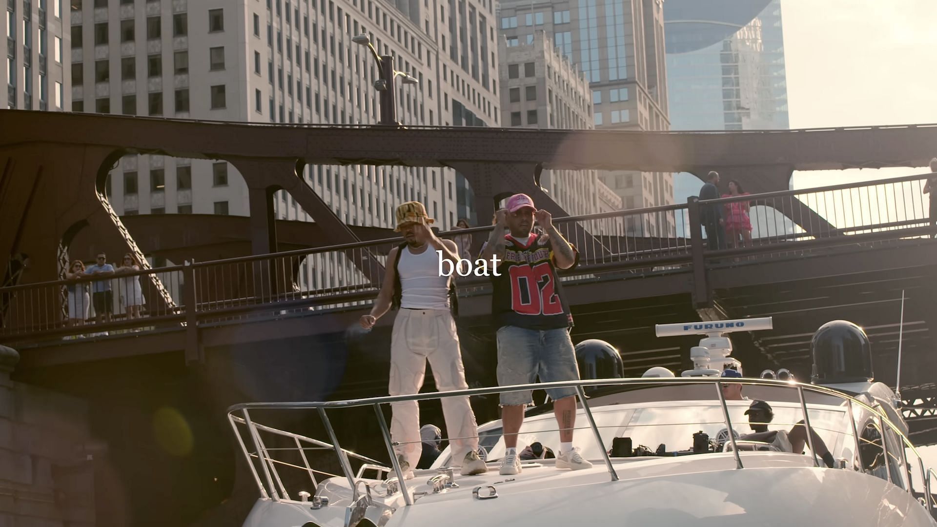 Chance The Rapper and Joey Purp in the official music video for 