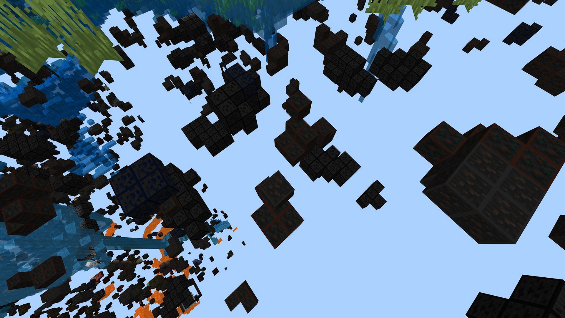 An x-ray texture pack is like having a more useful spectator mode (Image via Mojang)