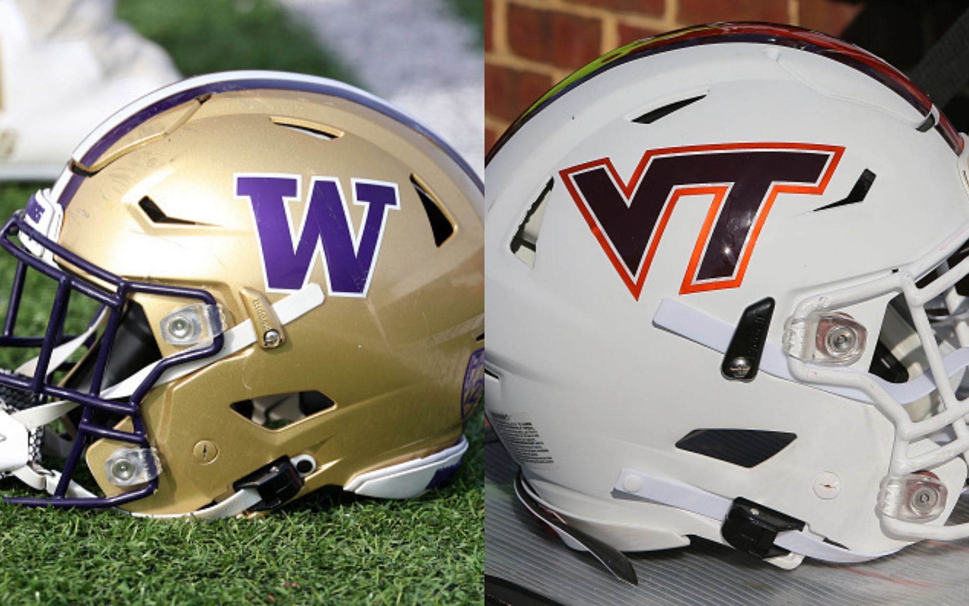 Washington Huskies (left); Virginia Tech Hokies (right)