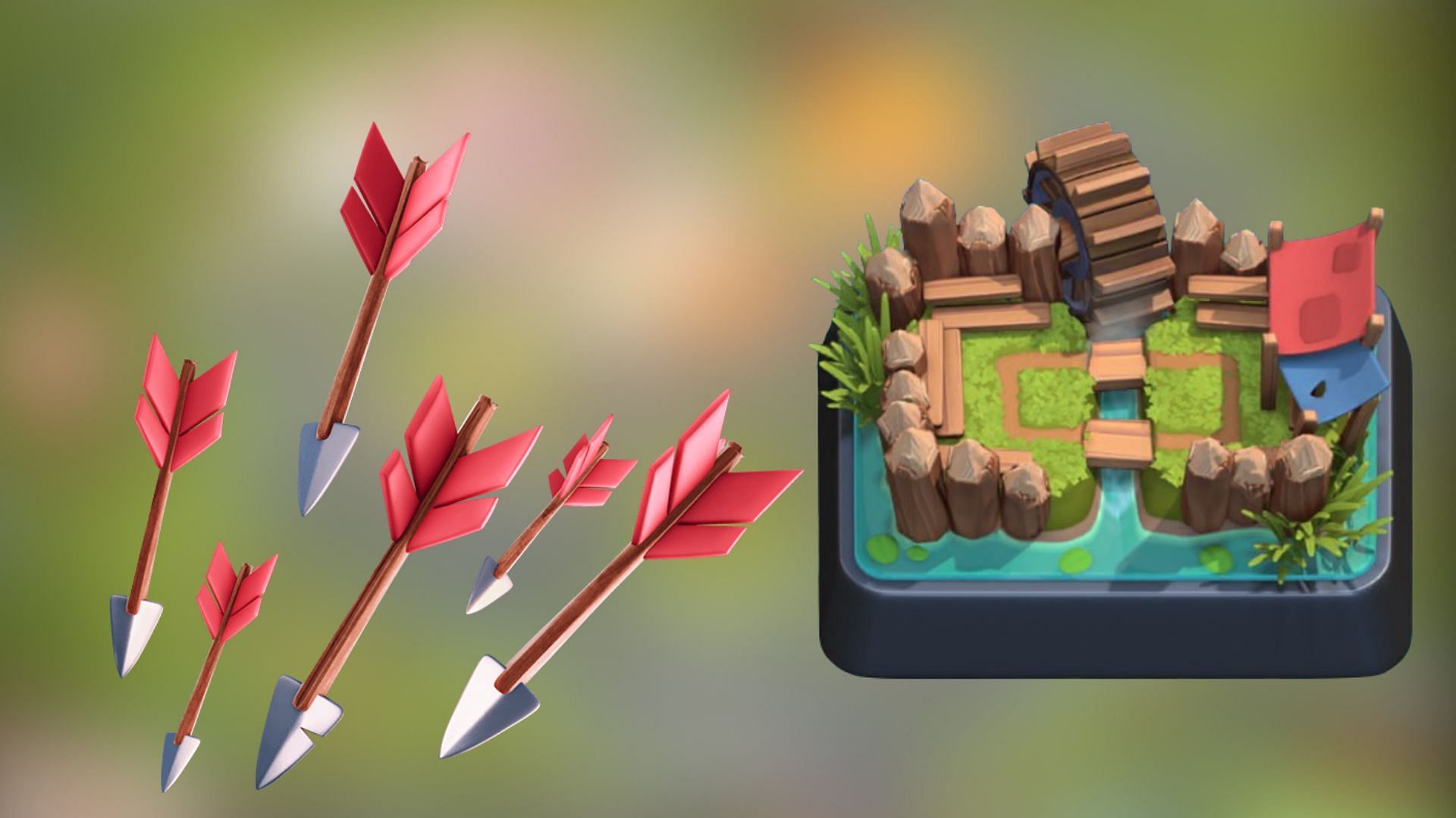 Arrows should be used against army swarms (Image via SuperCell)