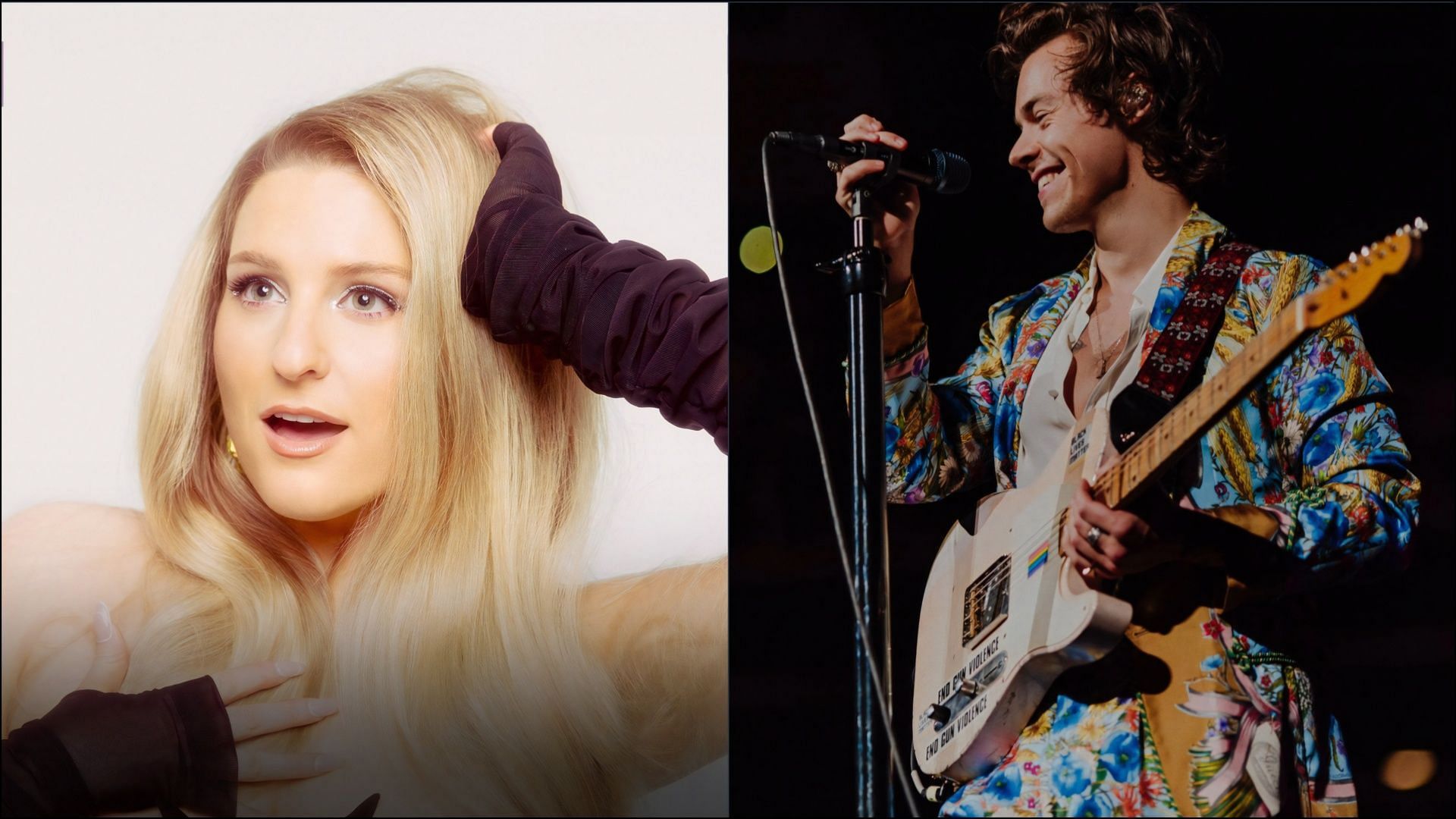 Harry Styles and Meghan Trainor have been longtime friends (Image via X @@Harry_Styles / @Meghan_Trainor)