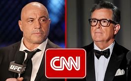 Joe Rogan reacts to Stephen Colbert's 'CNN reports the news as it is' comment sparking a wild crowd reaction