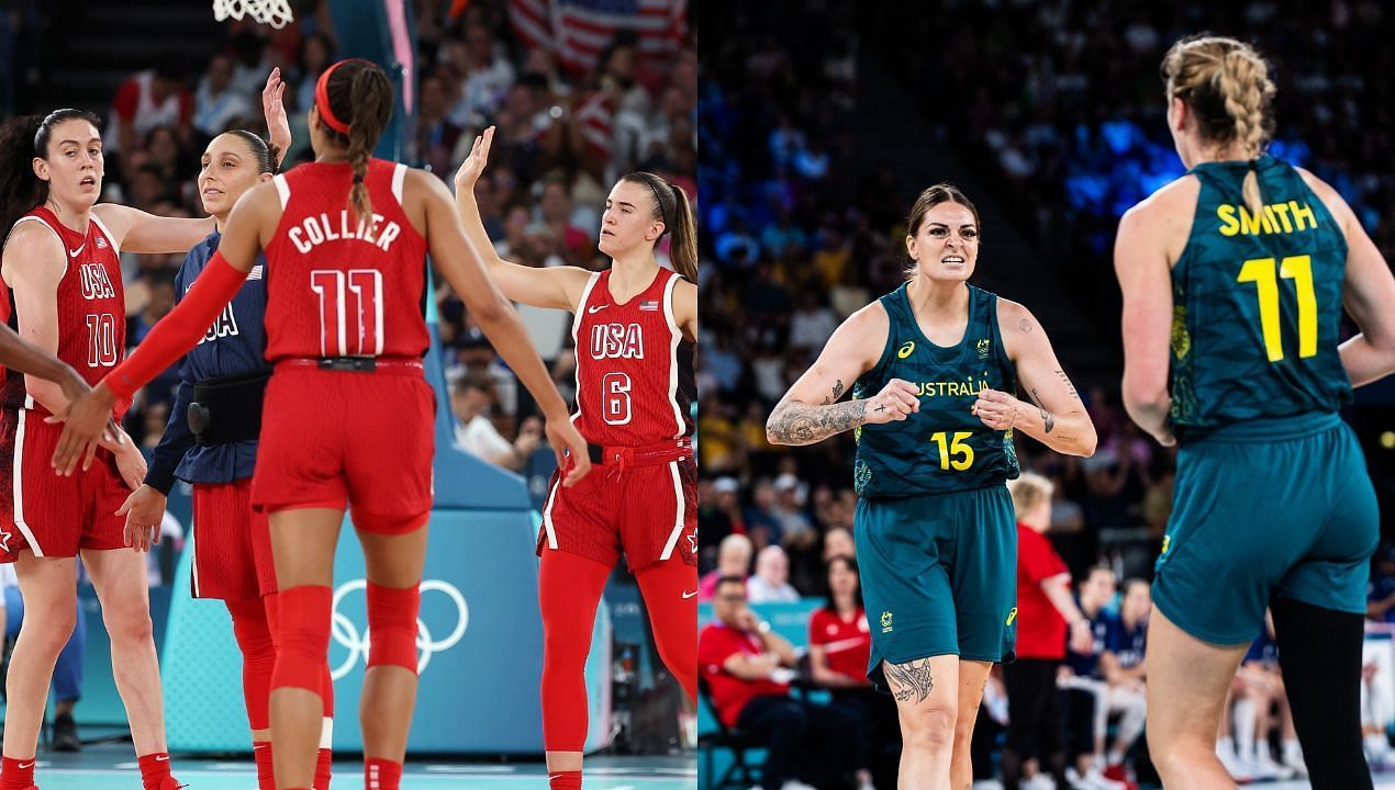 Team USA vs Australia 2024 Paris Olympics women