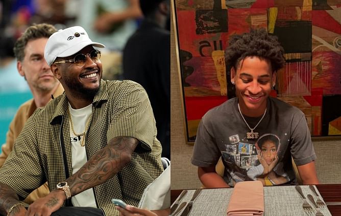 "It's time for me to reciprocate that same energy": When Carmelo Anthony's son Kiyan Anthony shared his goal to make his name as a star hooper