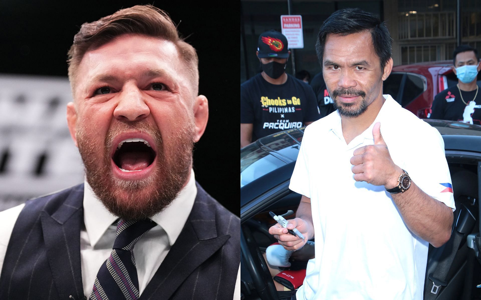 Conor McGregor (left) and Manny Pacquiao (right) are legends in the sports of MMA and boxing respectively [Images courtesy: Getty Images]