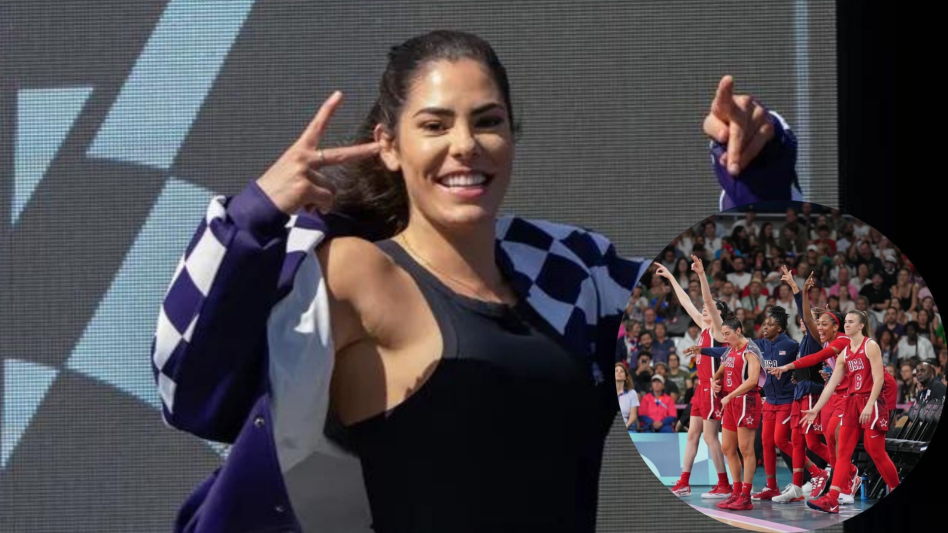 Kelsey Plum shares &quot;pure joy&quot; Paris memories. Image Credit: Imagn, and IG account of Kelsey Plum