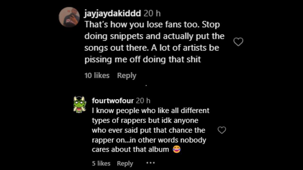 Instagram Comments (image via Instagram/allhiphopcom)