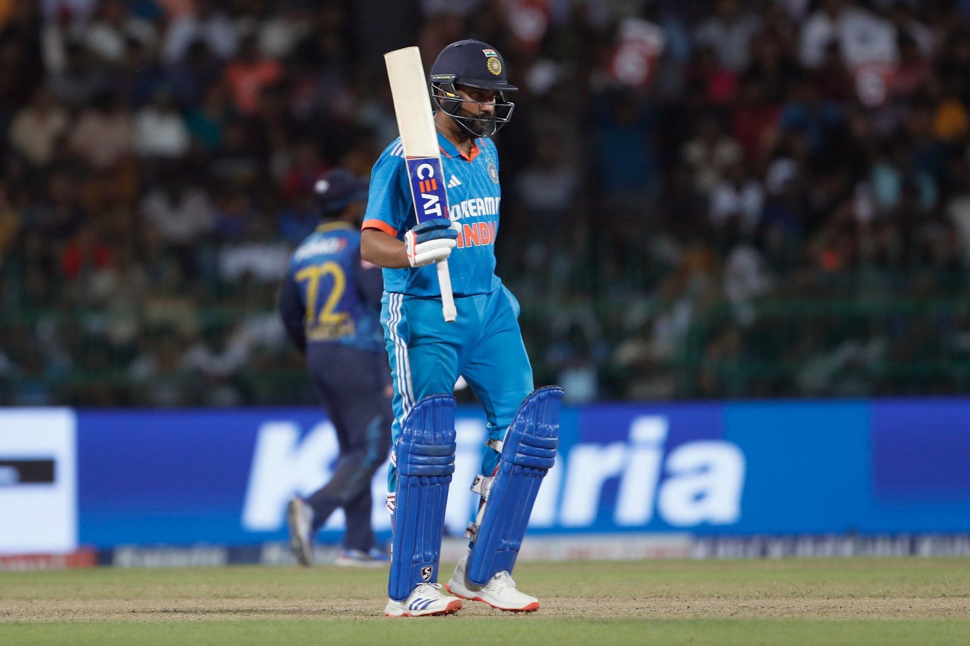 Rohit Sharma. (Image Credits: BCCI Twitter)