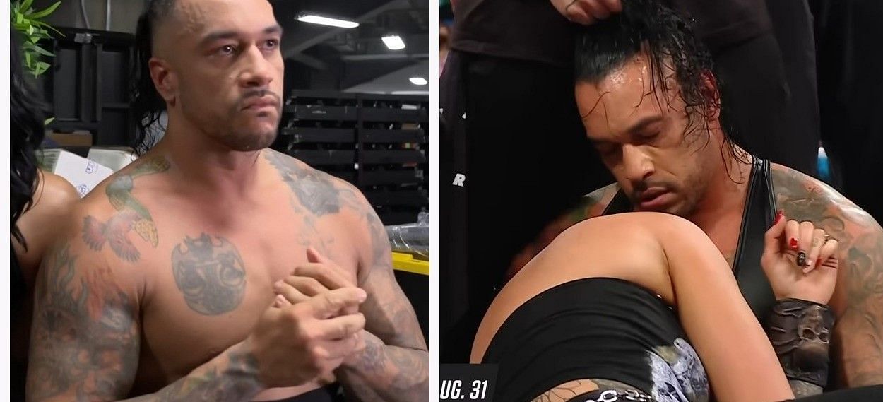 Damian Priest and Rhea Ripley got attacked by the Judgement Day [Image Source: Screenshot from WWWE