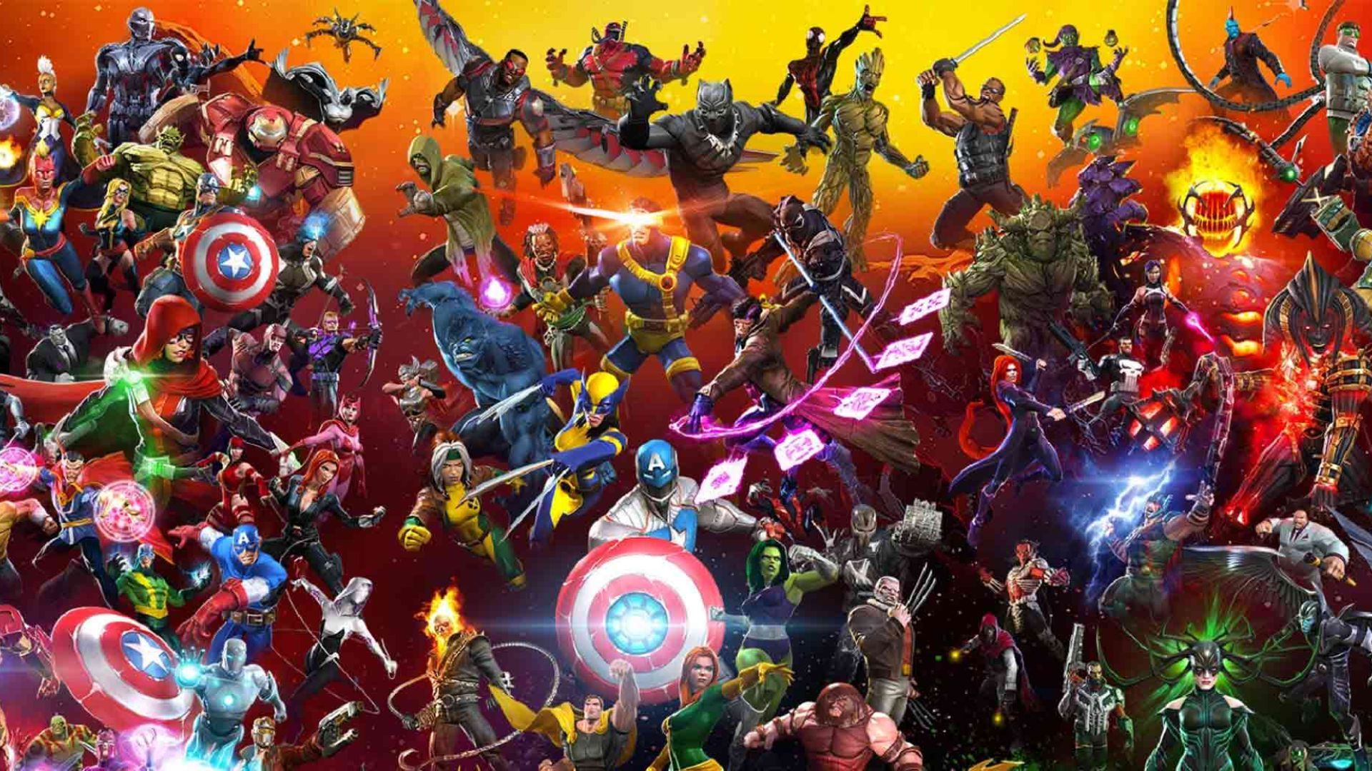 The world of Marvel Contest of Champions is filled with heroes from the Marvel universe (Image via Kabam)