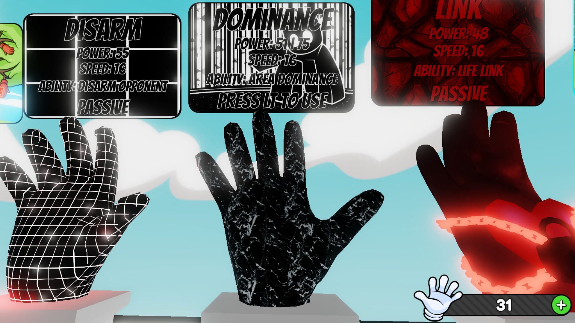 You must win a Slap Royale to unlock this glove (Image via Roblox)