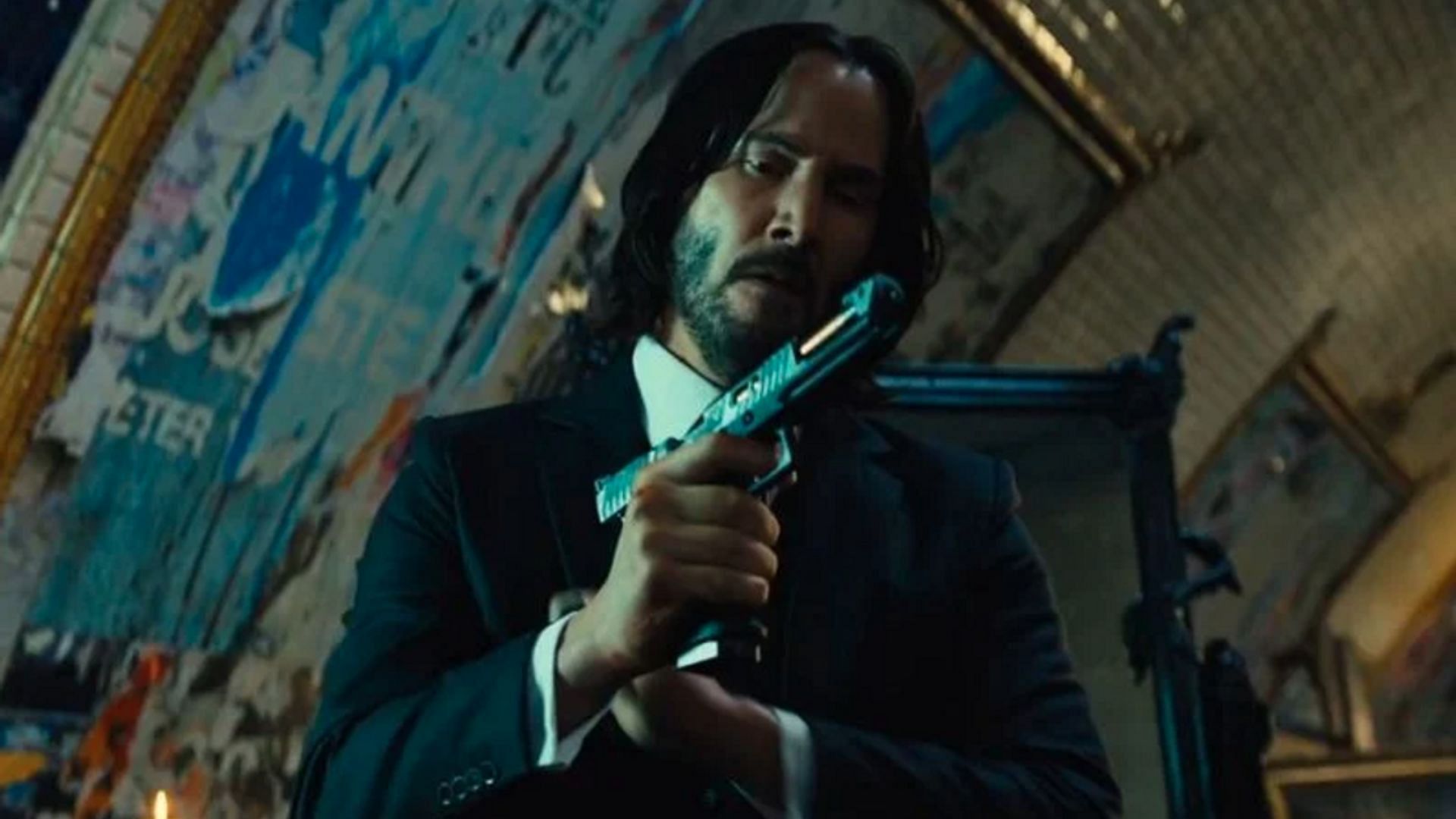 Keanu Reeves as John Wick (Image via Lionsgate)