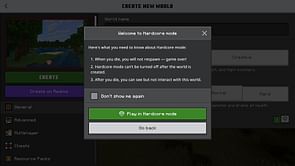 Funny Minecraft video shows why Bedrock Edition isn't ready for Hardcore mode