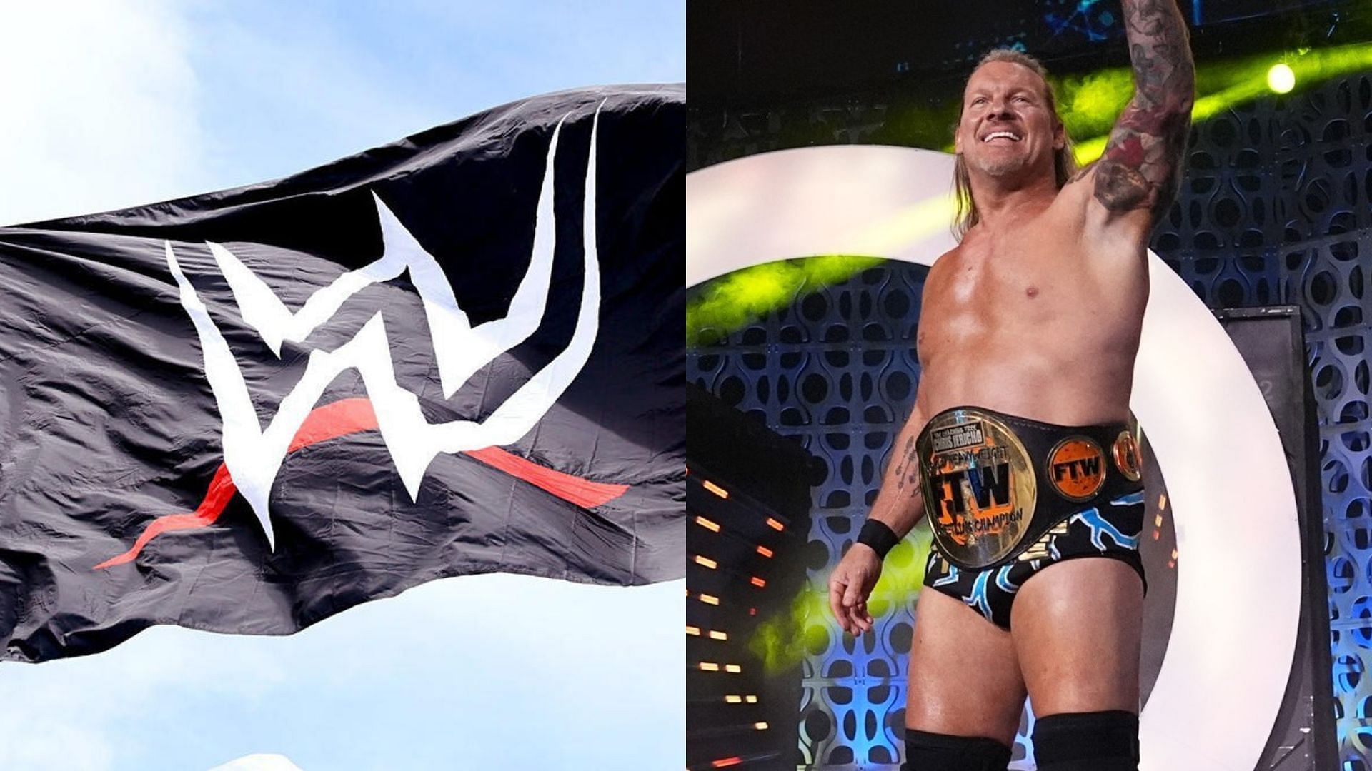 Chris Jericho is the current FTW Champion [Photos: WWE Official Website and AEW Official Facebook Page]