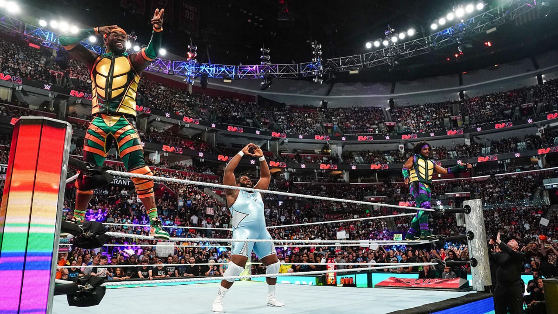 Odyssey Jones has recently aligned with The New Day on WWE RAW [Image Credits: WWE.com]