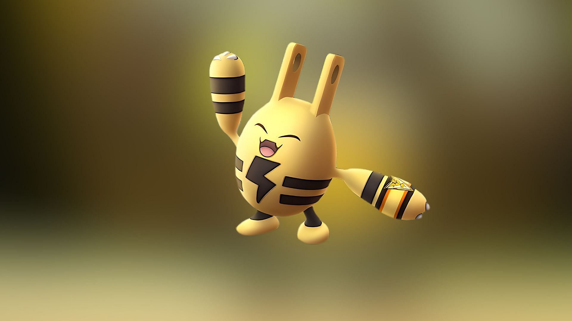 Spark-themed Elekid in Pokemon GO (Image via Niantic)