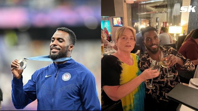 "I'm going to start crying"- Kenny Bednarek's mother 'overwhelmed' following son's silver medal victory at Paris Olympics