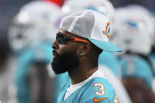 Odell Beckham Jr. during the Washington Commanders v Miami Dolphins - Source: Getty