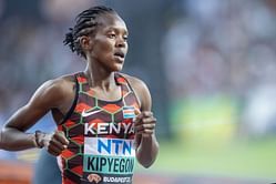 "How is this a DQ? It’s a crowded field that shove was not on purpose?": Fans left outraged as Faith Kipyegon gets disqualified in 5000m Olympic final
