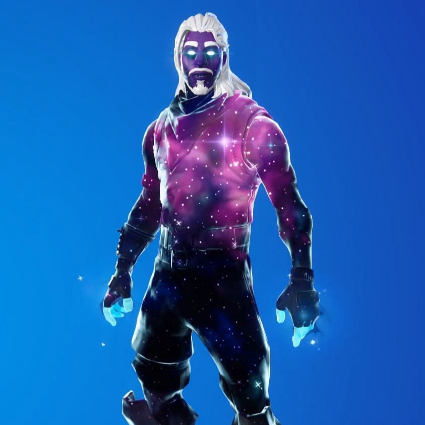 The rarity and the spectral look makes Galaxy one of the popular Fortnite skins (Image via Epic Games)