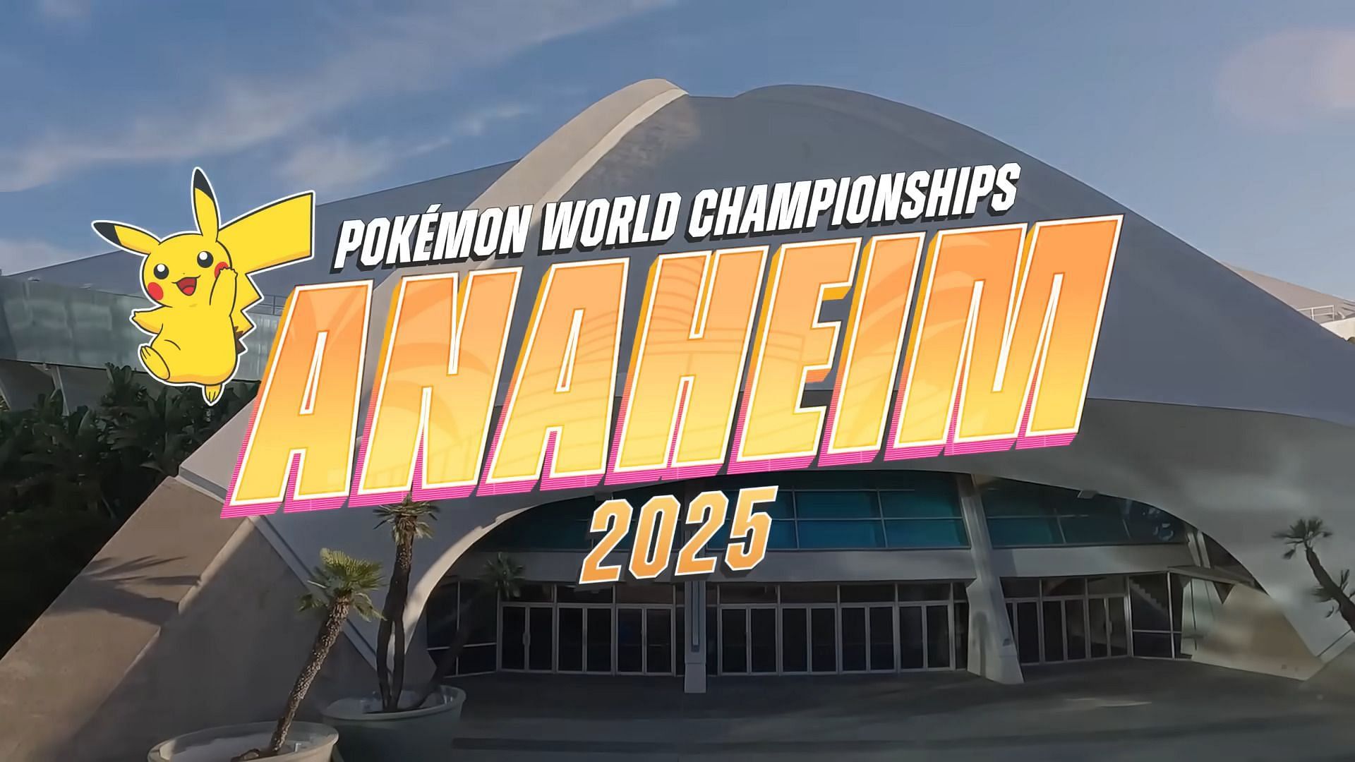 The logo of the Pokemon World Championships in 2025 in Anaheim, California (Image via The Pokemon Company)