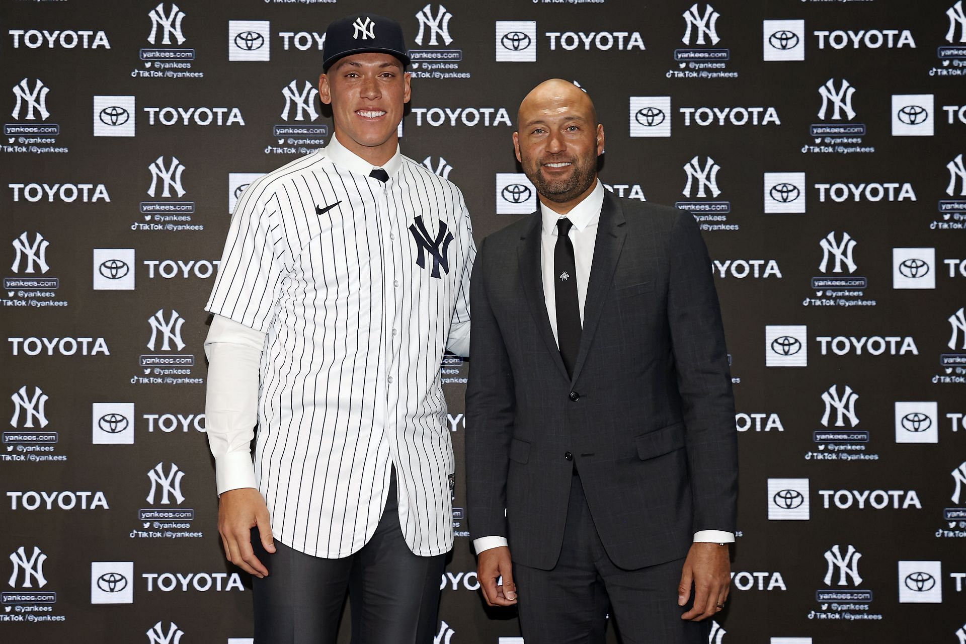 Aaron Judge Press Conference - Source: Getty