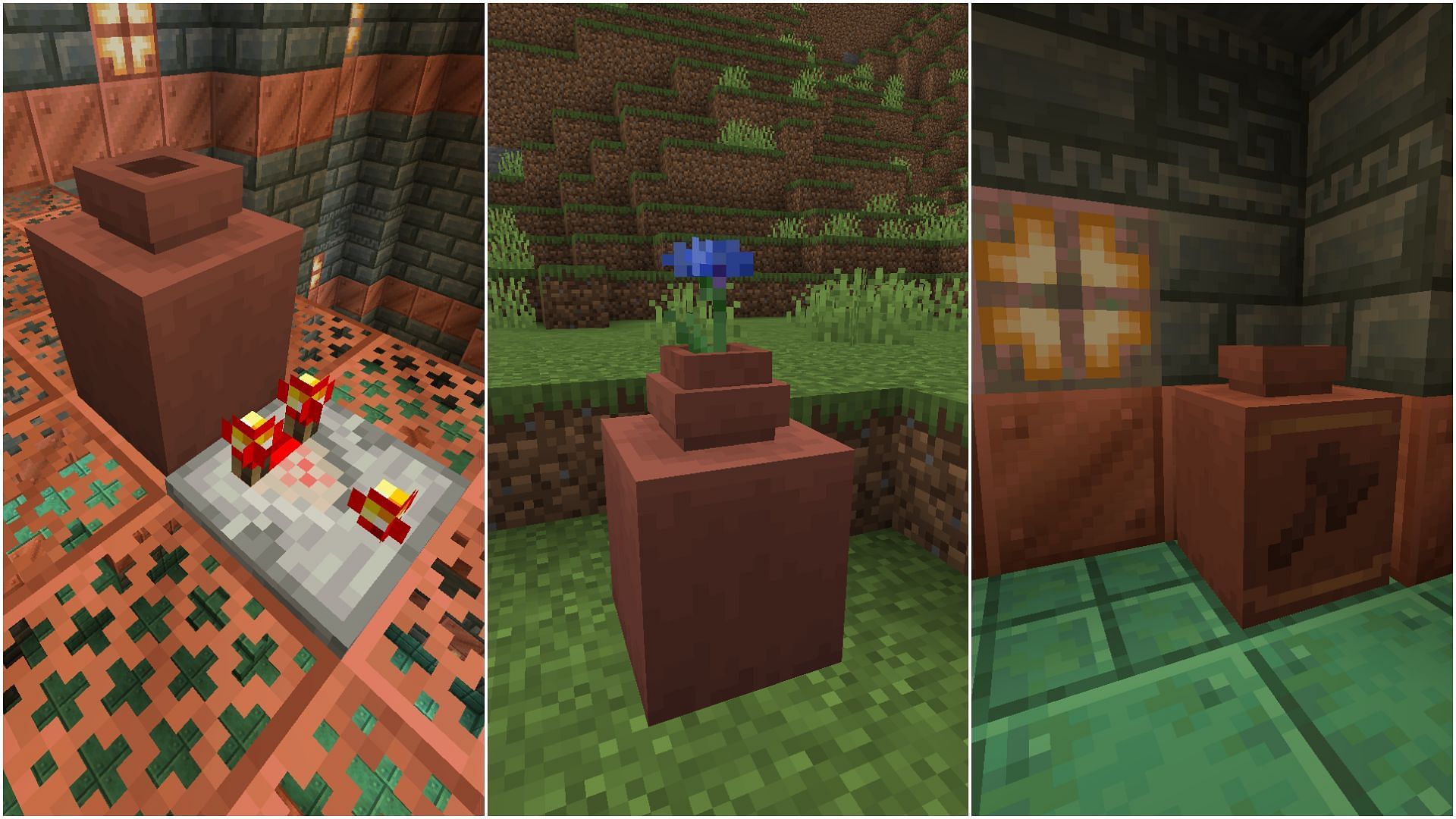 Decorated pots are interesting blocks in Minecraft (Image via Mojang Studios)