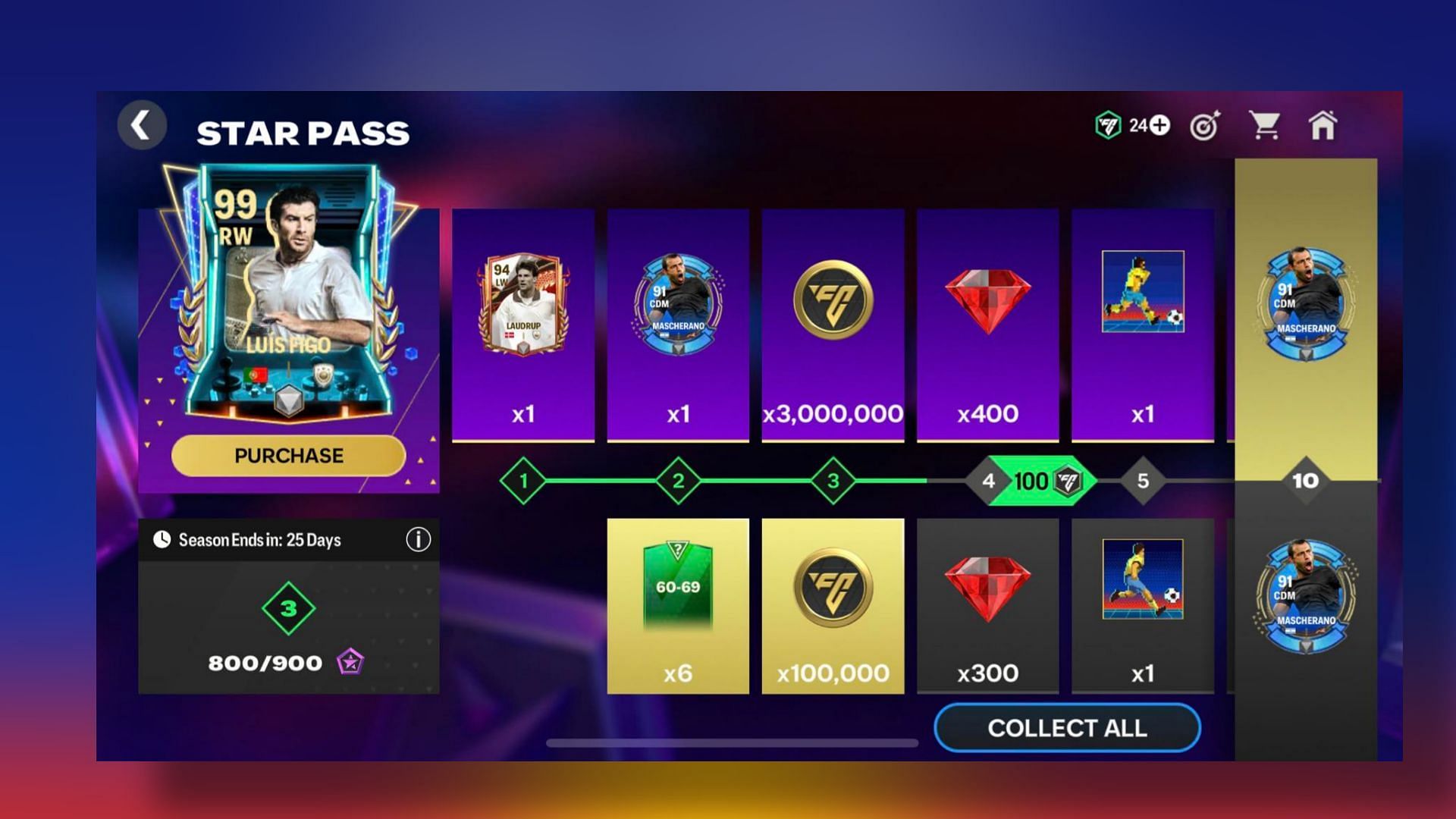 EA FC Mobile Retro Pass offers lucrative rewards (Image via EA Sports)