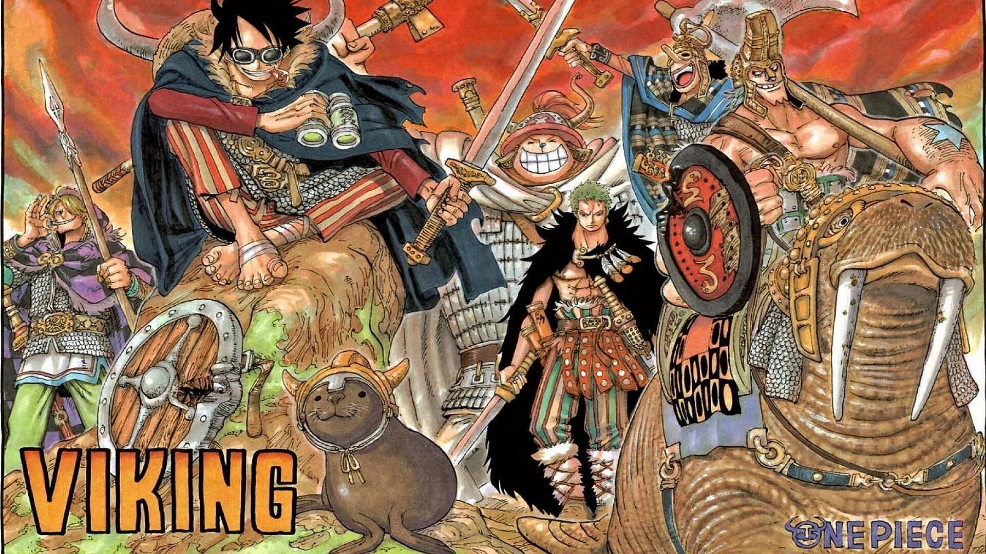 One Piece and the possible influence of Norse mythology on the ending (Image via Shueisha).