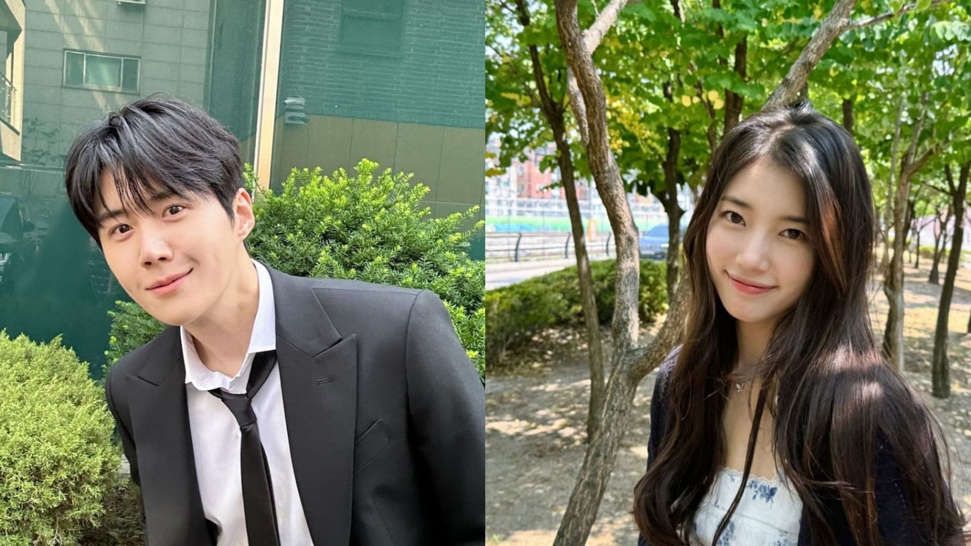 Kim Seon-ho and Bae Suzy in talks for upcoming webtoon-based drama Delusion(Image via @skuukzky, @seonho__kim/Instagram)