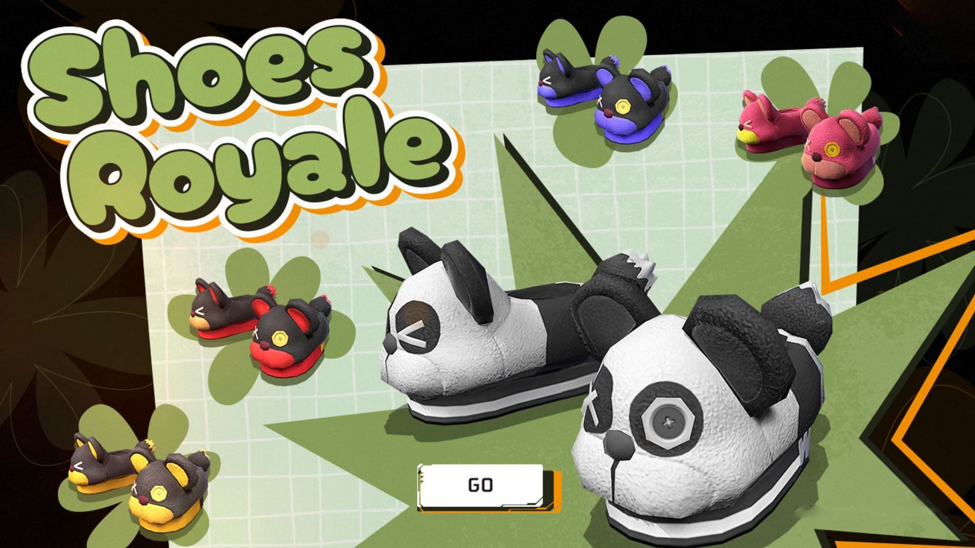 The event provides multiple shoes (Image via Garena)