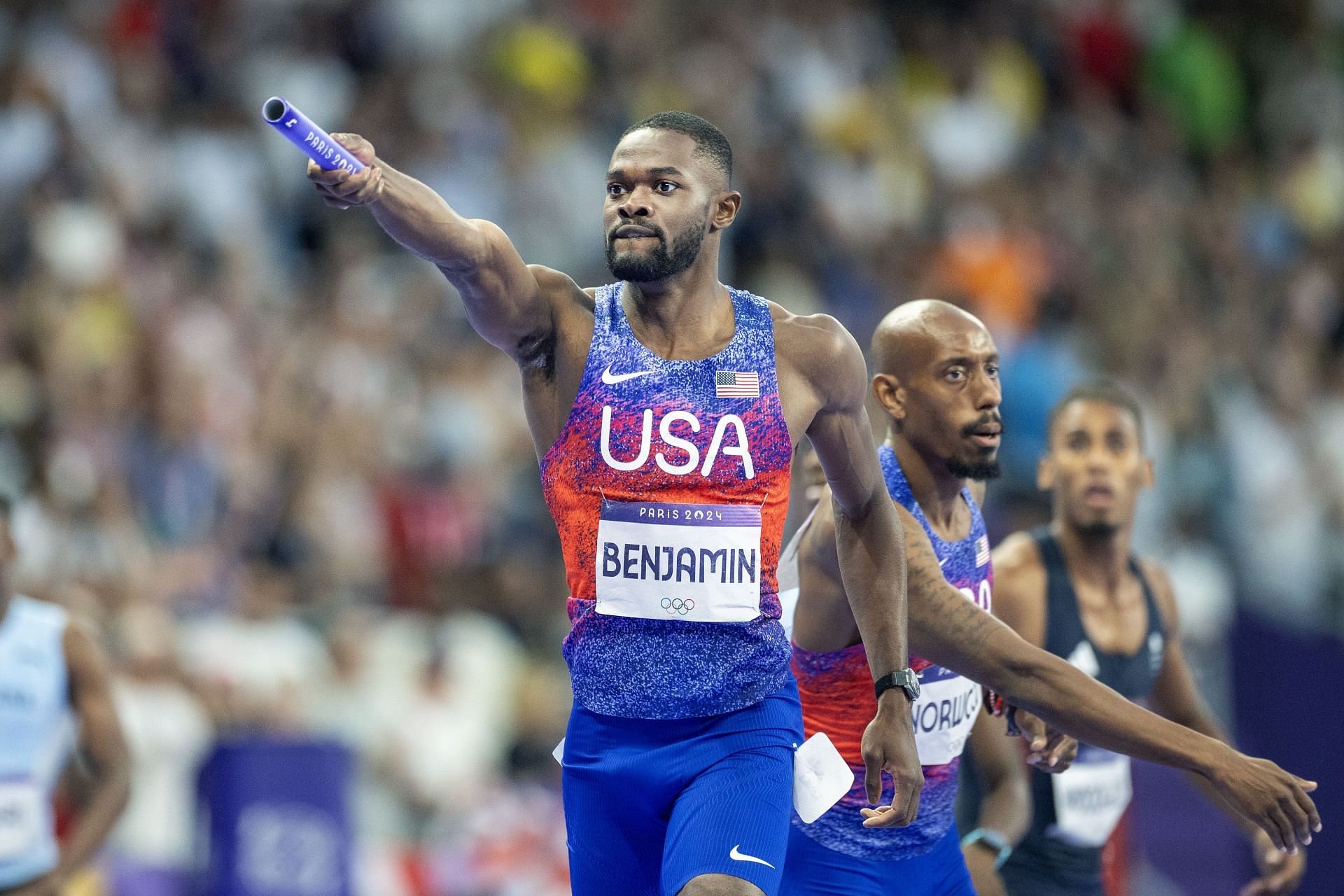 Rai Benjamin at the Olympic Games-Paris 2024 - Source: Getty