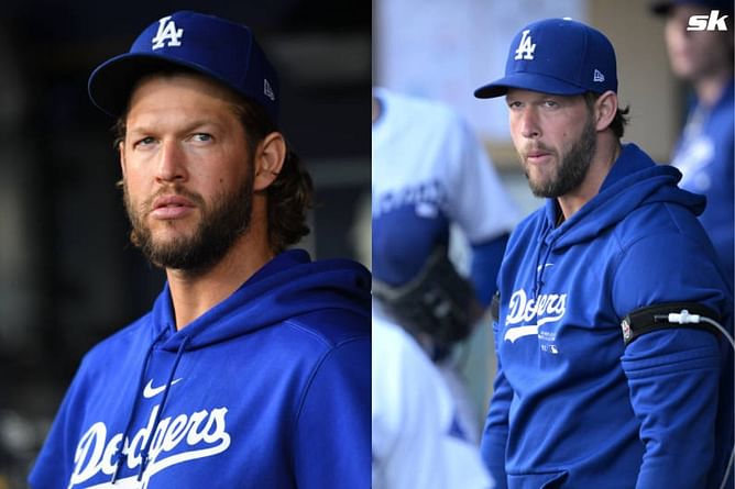 "His arm just can't"; "He's gone if he can't contribute"- Fans react as veteran pitcher Clayton Kershaw gets pulled early due to injury concerns
