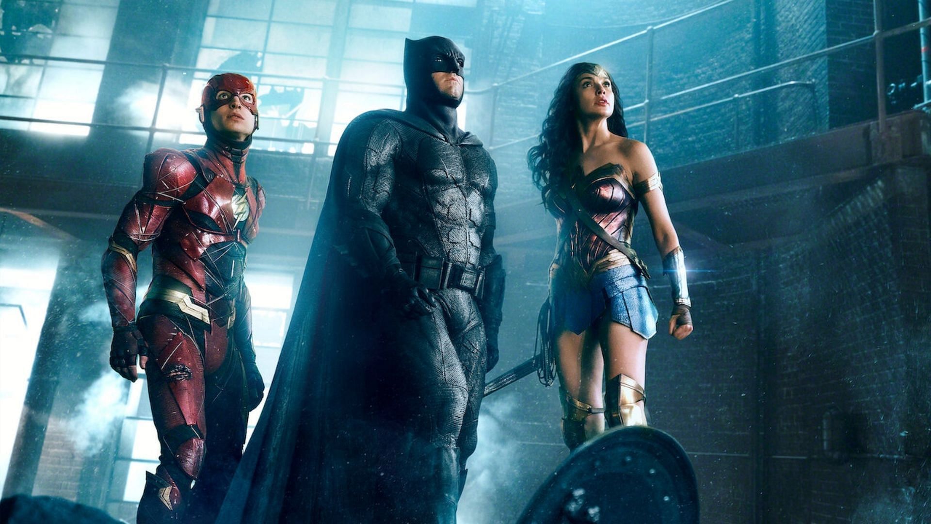 A scene from Justice League (2017) (Image via Netflix)