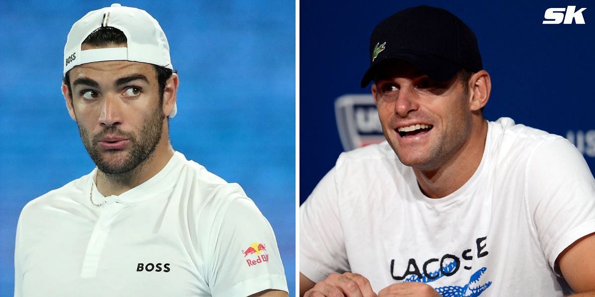 Matteo Berrettini Andy Roddick