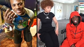 IShowSpeed trolls Ice Spice after Kai Cenat calls the rapper, pretends to be Harry Maguire