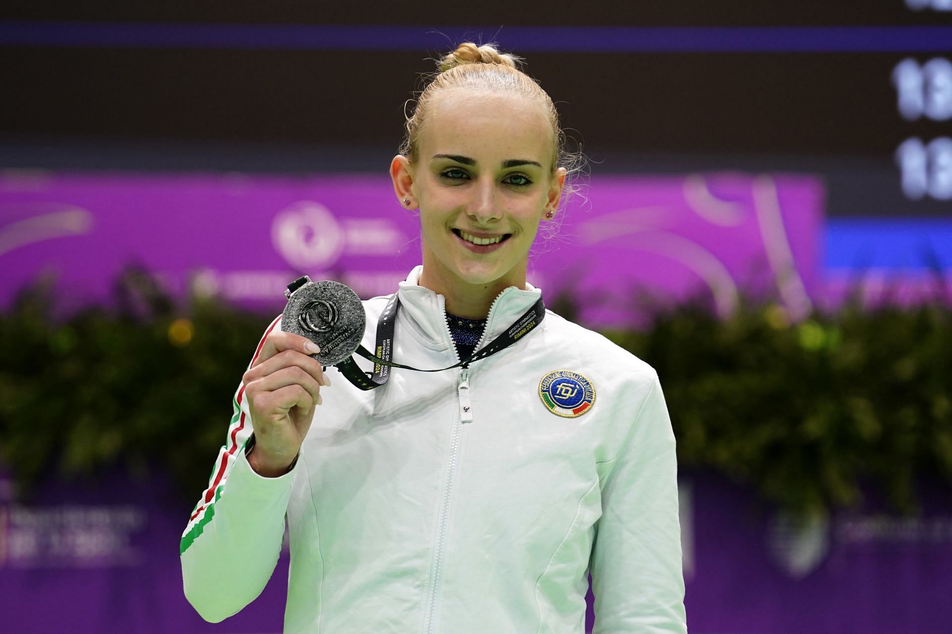 Alice D&#039;Amato of Italy at the 2024 European Championships. (Photo by Pier Marco Tacca/Getty Images)