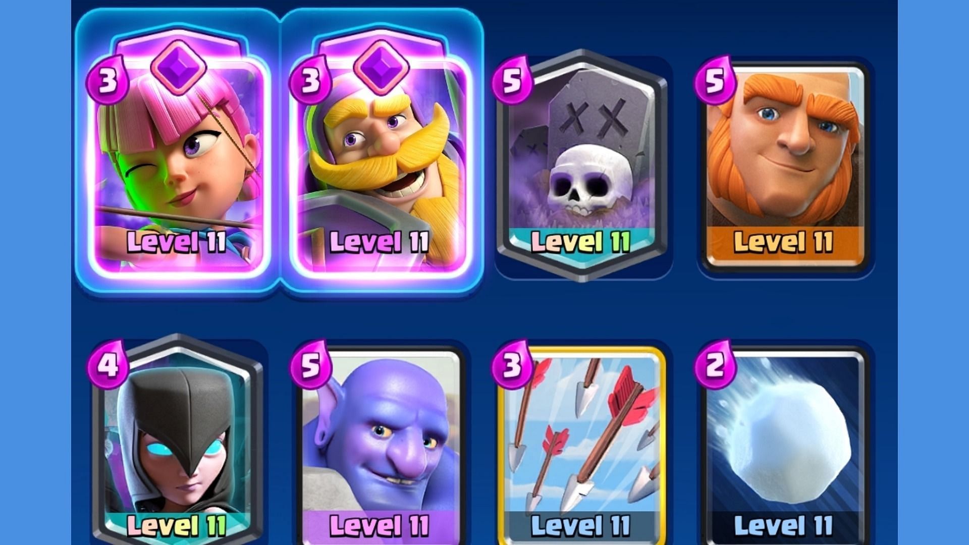 Splashyard decks often run Graveyard and Bowler (Image via Supercell)