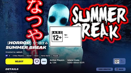 Navigating Fortnite Summer Break Horror (Image via Epic Games)