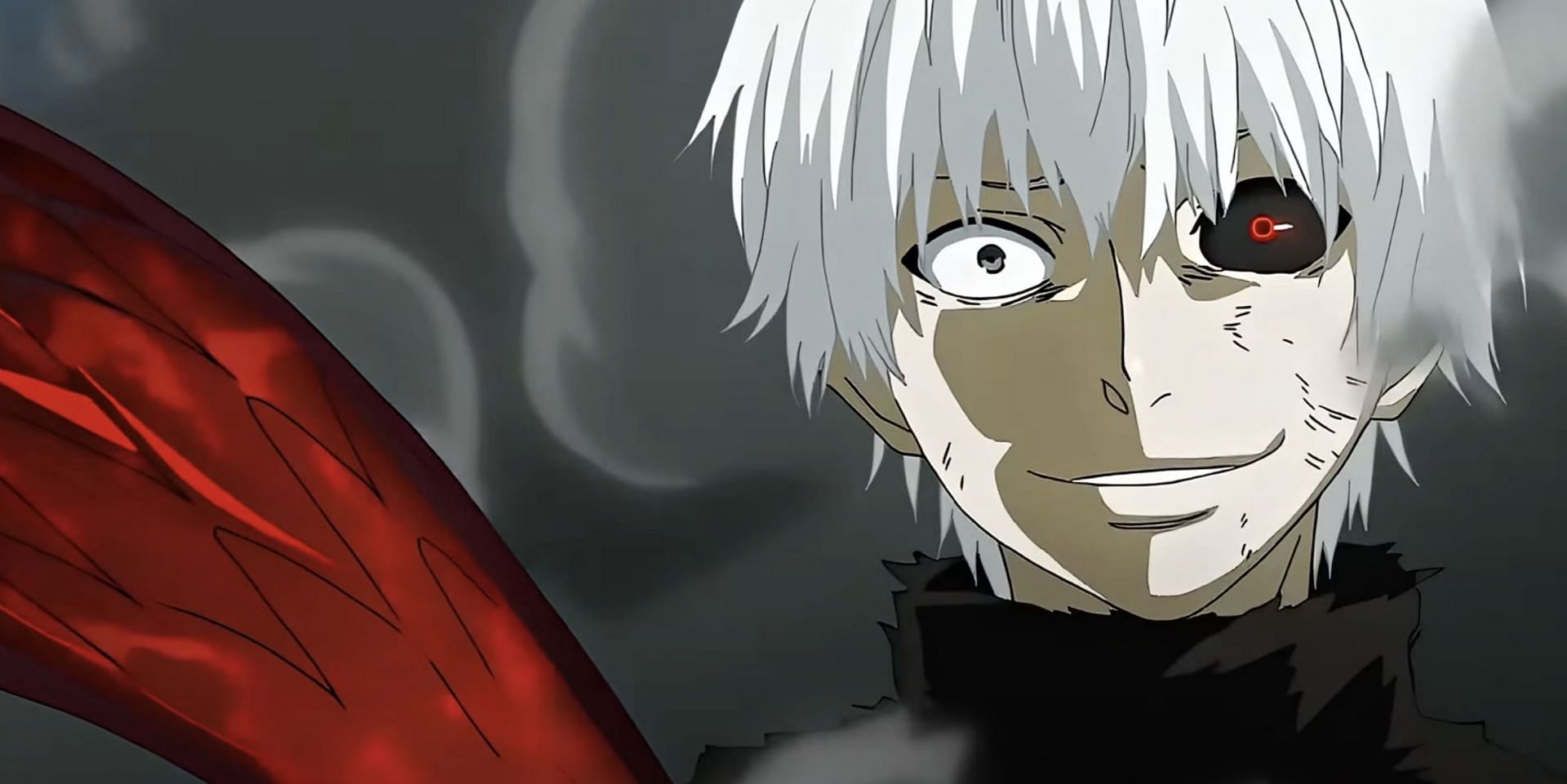 Ken Kaneki as seen in anime (Image via Studio Pierrot)