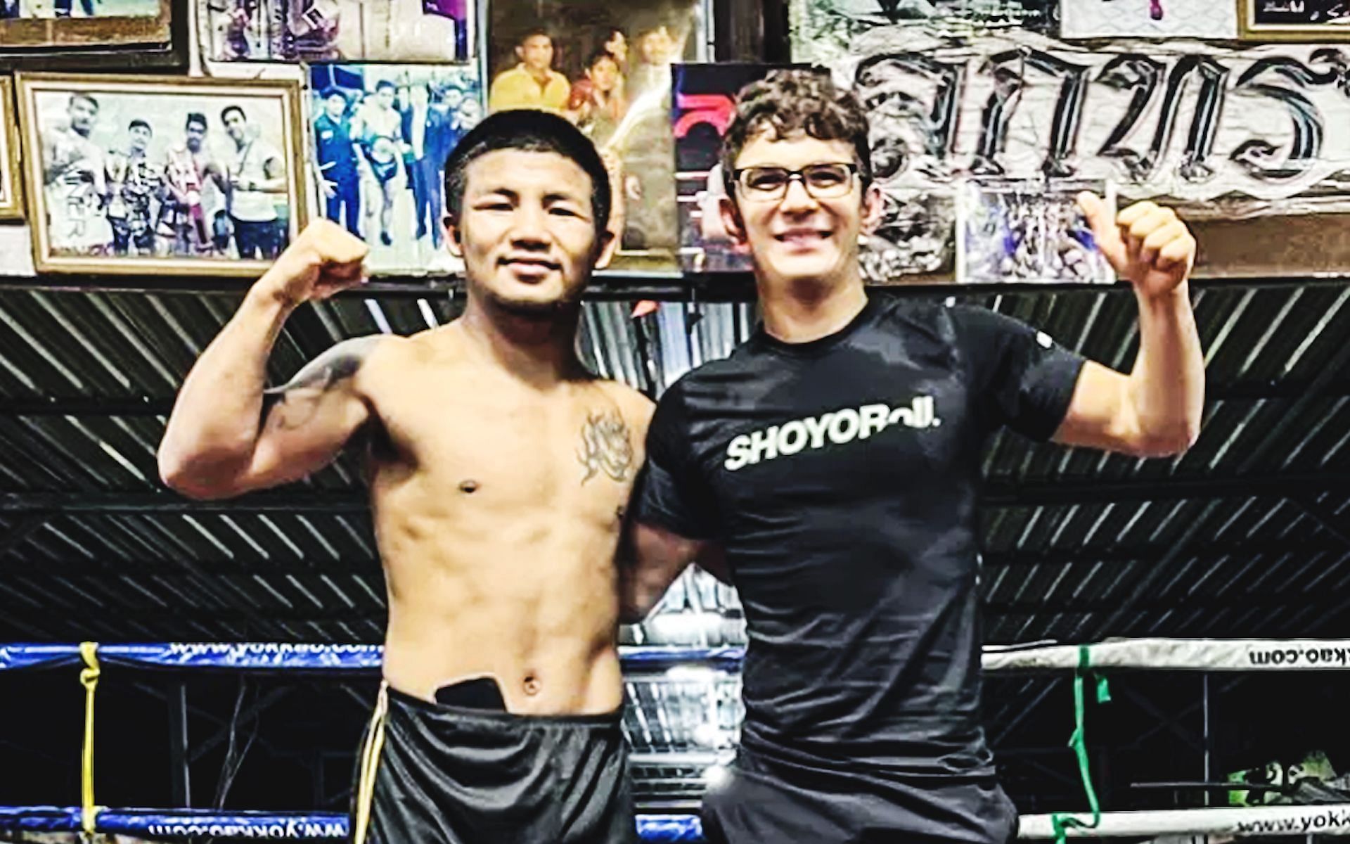 Rodtang Jitmuangnon (left) and Mikey Musumeci (right) forged a strong friendship bond over the years.