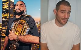 After trolling Kamaru Usman, Belal Muhammad takes aim at Sean Strickland over viral clip of the former middleweight champion crying