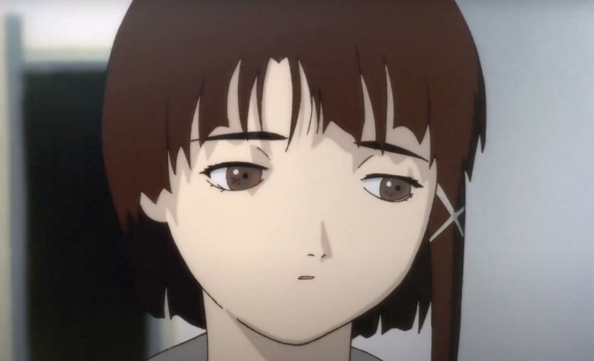 Lain Iwakura as seen in anime (Image via Triangle Staff)