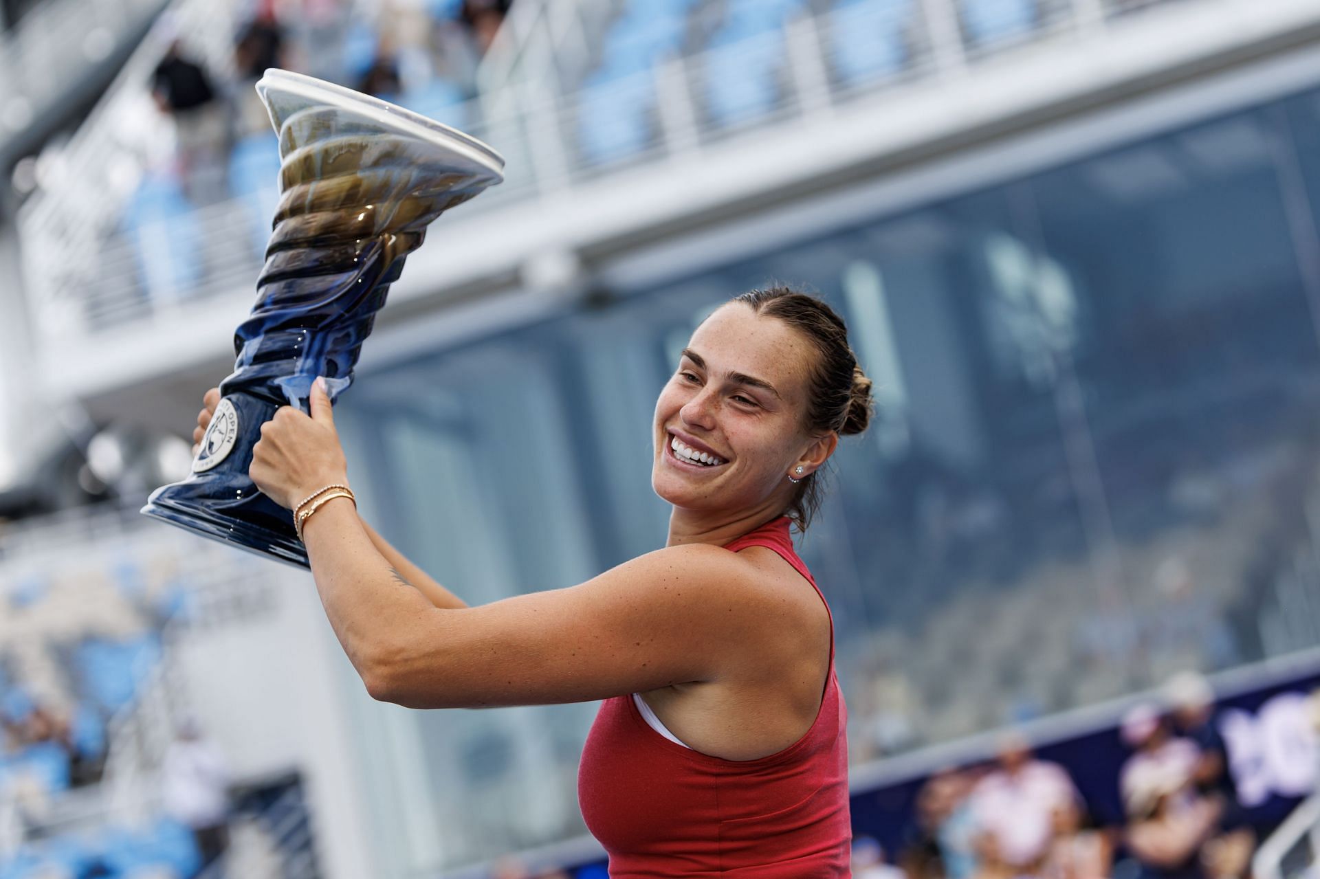 Aryna Sabalenka is fresh off the Cincinnati Open title (Image via Getty)