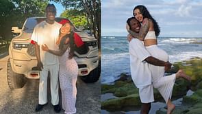 WATCH: Travis Hunter's fiancée Leanna Lenee gets ready for Colorado vs. North Dakota game; shows off custom denim skirt
